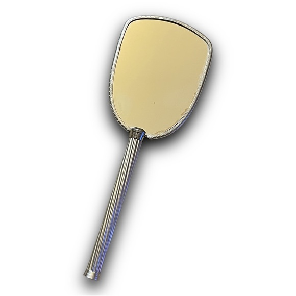 Vintage Dressing Table Silver Vanity Set Brush Comb & Mirror Made In England - Picture 4 of 7